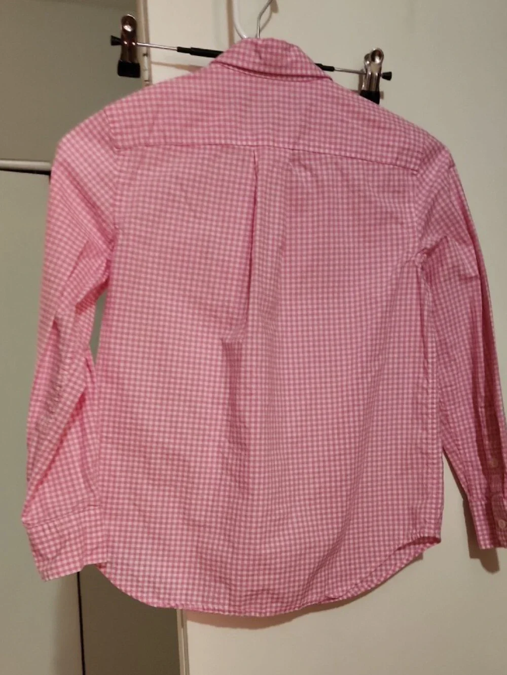 Ralph Lauren Pink Gingham Collared Shirt